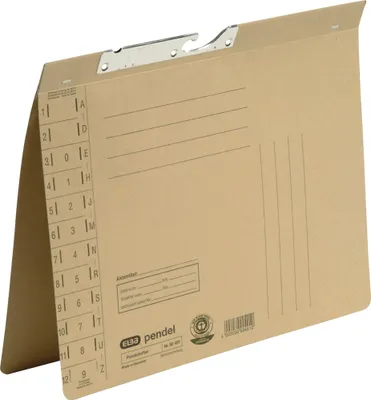 Produktbild von ELBA Pendelhefter DIN A4 kaufmännische Heftung naturbraun