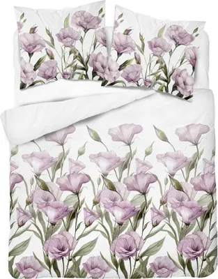 Produktbild von Bettwäsche, Satinbettwäsche, hohe Qualität 200x220 5328b Blumen