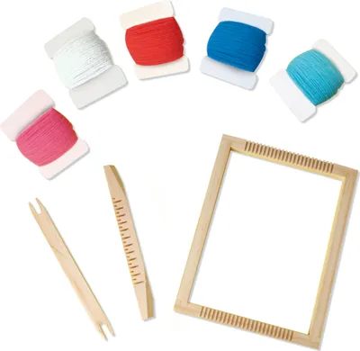 Productafbeelding van SES CREATIVE Weaving Game - With different colored threads