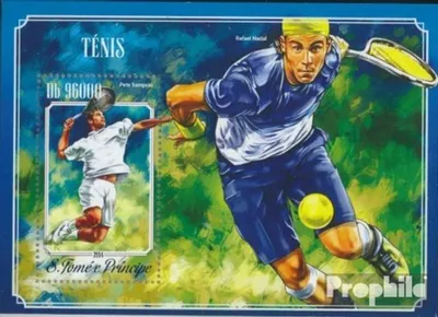 Produktbild von Briefmarken Sao Tome e Principe 2014 Mi Block 1050 (kompl. Ausgabe) postfrisch Tennis