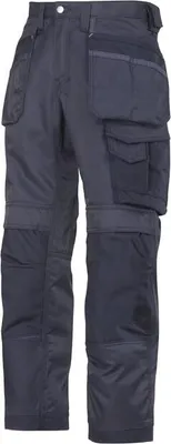 Produktbild von Snickers DuraTwill Arbeitshose m. Holstertaschen, EN 14404 Navy-88