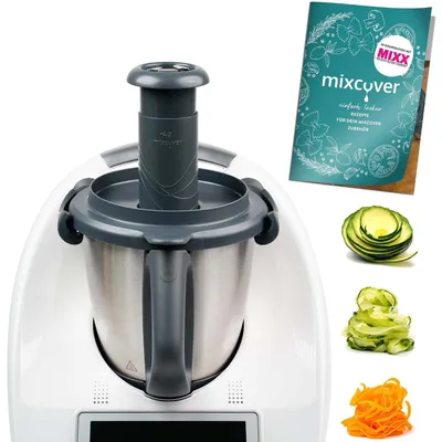 Immagine prodotto di mixcover taglierina a spirale per tagliare tagliatelle di verdure compatibile con Thermomix TM6 TM5