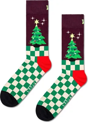 Image de Happy Socks Christmas Tree Half Chaussettes longues Multicolores EU 36-40 Hommes,Femmes Multicolores EU 36-40