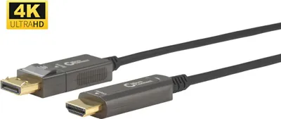 Obrázek produktu pro Microconnect DP-HDMI-1500V1.4OP, 15 m, DisplayPort, HDMI, Samec, Samec, Přímý