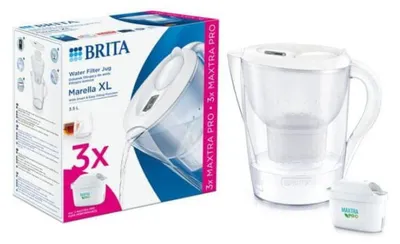 Immagine prodotto di Brita Vandens filtravimo ąsotis BRITA Marella XL 3.5l, + 3 vandens filtravimo filtrai Maxtra Pro