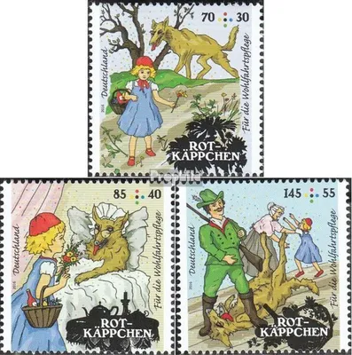 Produktbild von Briefmarken BRD (BR.Deutschland) 2016 Mi 3208-3210 (kompl.Ausg.) postfrisch Grimms Märchen