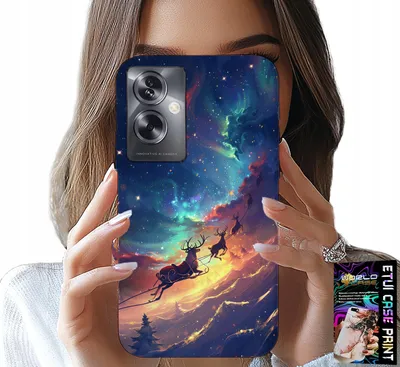 Produktbild von Hülle für Oppo A79 5G - Motiv: Süßer Weihnachtshelfer