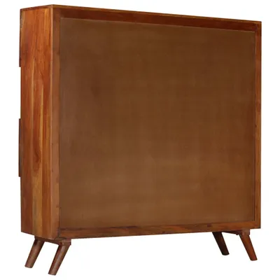 Image de vidaXL Highboard bois ancien massif 150x40x152 cm