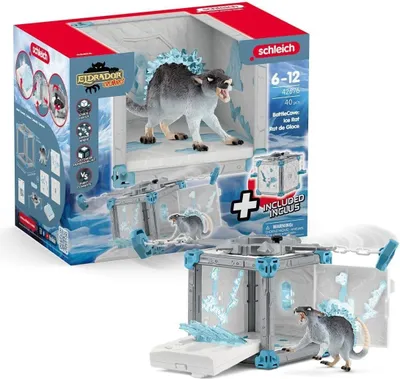 Produktbild von schleich BattleCave Eisratte, Monsters and dragons, BattleCave, 7 Jahr(e), Mehrfarbig, Kunststoff