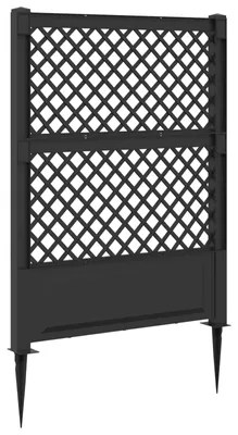 Obrázek produktu pro Trellice s hrotem Antracitová 99 x 6 x 165 cm PP