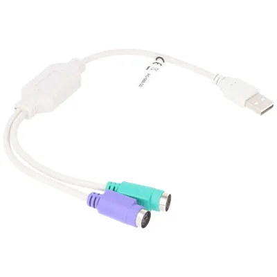 Produktbild von Goobay USB-Konverter/Adapter USB auf PS/2 95431