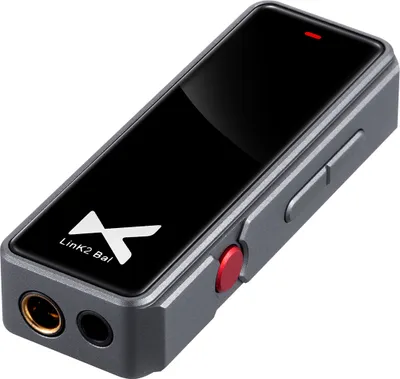 Zdjęcie produktu dla XDuoo Link2 Bal – przenośny wzmacniacz słuchawkowy USB z symetrycznym dekodowaniem DAC, wyświetlaczem LED, obsługą Plug-and-Play, kolor szary