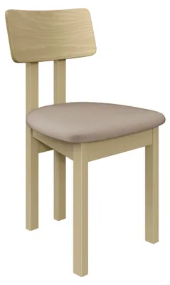 Produktbild von MIRJAN24 Stuhl Divo II, Esszimmerstuhl aus Buchenholz, 47x48x85 cm (Holzfarbe: Sonoma, Stofffarbe: Paros 02)