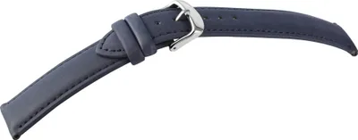 Produktbild von Echtleder Uhrenarmband, dunkelblau, 18 - 24 mm