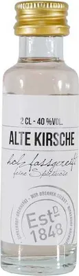 Produktbild von Birkenhof Alte Kirsche Obstbrand "Mini" (25 x 0,02L)