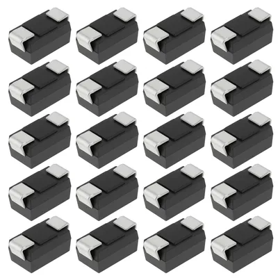 100 Stück SMD SMAJ5.0A TVS-Dioden, 400 W, 5 V, unidirektional