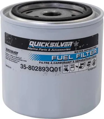 Image de Quicksilver Mercury Mercruiser 802893q01 Filtre à carburant avec séparateur d'eau Transparent Transparent Taille unique
