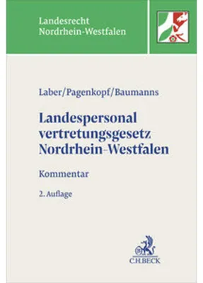 Produktbild von Landespersonalvertretungsgesetz Nordrhein-Westfalen