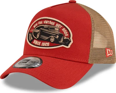 Zdjęcie produktu dla Czapka New Era 9Forty A-Frame Trucker Cap - HOT RODS rot