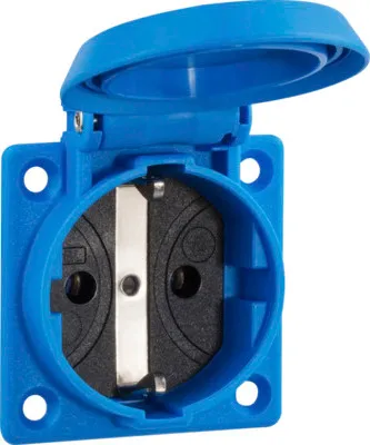 Produktbild von ABL Einbau-SCHUKO-Steckdose 1K 1661050 IP54