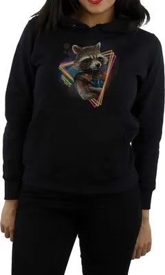 Produktbild von Guardians Of The Galaxy - Kapuzenpullover für Damen BI1051 (L) (Schwarz)