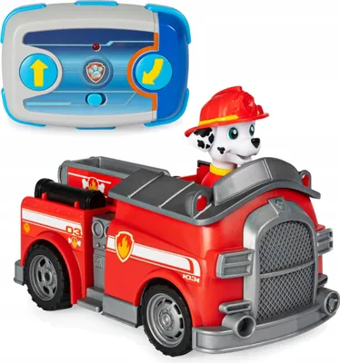 Zdjęcie produktu dla Spin Master Wóz strażacki Paw Patrol Marshall RC, 3 lata