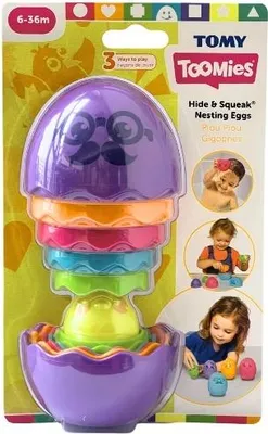 Obrázek produktu pro TOMY TOOMIES vajíčko matrioška fialová E73080