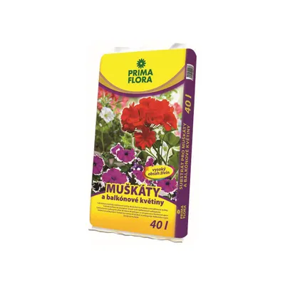Obrázok produktu pre Prima Flora Substrát pre muškáty 40l