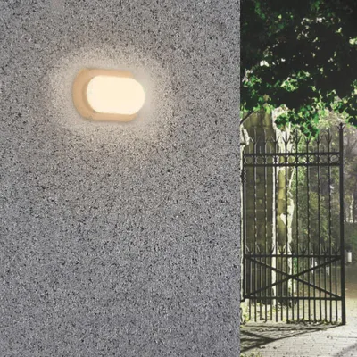 Produktbild von LED-Wandleuchte Bullauge 8W IP54 WEISS - Kaltweiß 6000K - 8000K