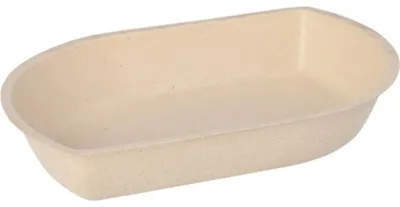 Produktbild von 50 Snacktrays Zuckerrohr 3,6 cm x 14,4 cm x 21 cm natur