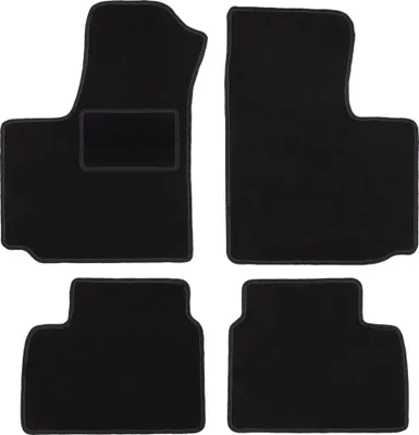 Produktbild von Schwarze Veloursmatten für: FIat Doblo I Kombivan (2000-2009)