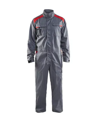 Produktbild von Blakläder Overall Industrie 6054 1800 in div. Farben, Farbe:grau/rot, Größe:60