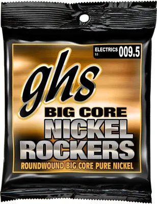 Produktbild von GHS BCXL, Gitarre, Nickel, Elektro, 6 Stück(e)