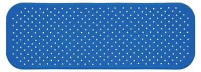 Produktbild von Badewannenmatte Blau 96x34cm aus Naturkautschuk rutschfest