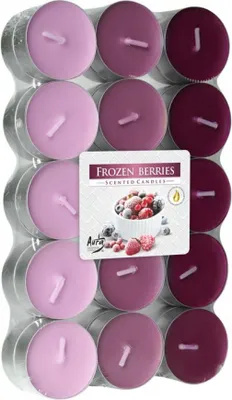 Obrázok produktu pre Vonné sviečky 30 Set Blueberry Scented Candles Tealight Vonné sviečky