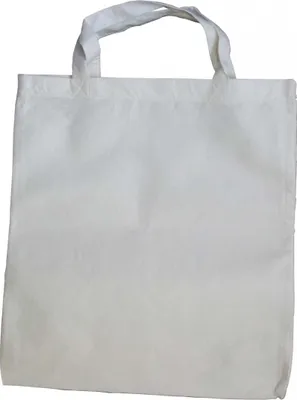 Produktbild von 40 Bambustragetasche Tragetasche natur 38x42 kurzer Henkel