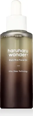 Productafbeelding van HaruHaru Wonder Black Rice Facial Oil 30 ml - Gezichtsolie op basis van zwarte rijst