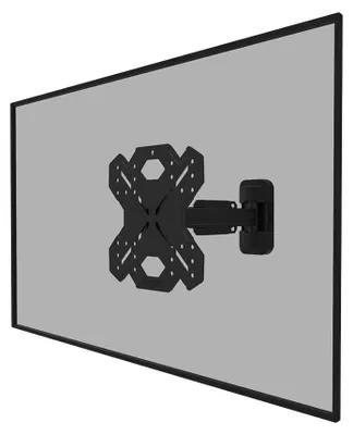 Produktbild von Neomounts WL40S-840BL12 TV-Wandhalterung 32-55" - volle Bewegung - schnelle Installation, 100 x 100 mm, 200 x 200 mm, -2 - 12°, 0 - 30°, Stahl, Schwarz