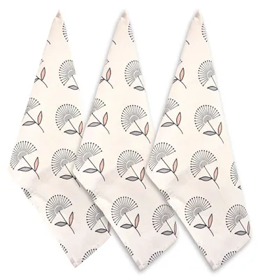 Immagine prodotto di HOME ELEMENTS Set di 3 strofinacci 50*70 cm, Dandelion