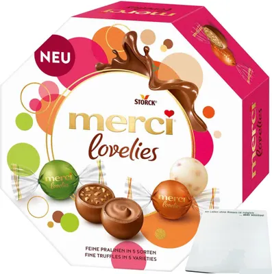 Produktbild von merci lovelies Classic (185g Packung) + usy Block