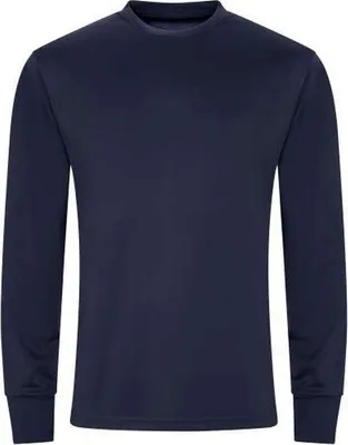 Obrázek produktu pro Just Cool – tričko „Active“ pro muže/ženy, uni, s dlouhým rukávem LT4446 (L) (tmavě modré)