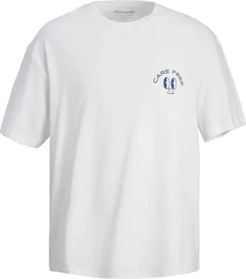 Produktbild von Jack & Jones Frutti Kurzarm-t-shirt Weiß M Herren Weiß M