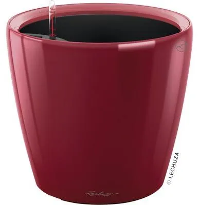 Obrázok produktu pre LECHUZA Classico LS 21, Kvetináč, Voľne stojace, Polypropylén (PP), Červená, Kolo, Vnútorný