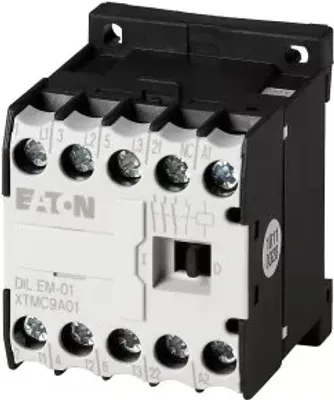 Produktbild von Eaton Leistungsschütz, 42 V 50 Hz, 48 V 60 Hz, 3-polig, 380 V 400 V, 4 kW, Kontaktbestückung Ö = Öffner= 1 Ö, Schraubklemmen, Wechselstrombetätigung 051791