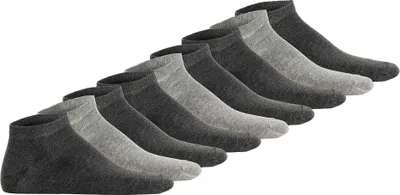 Produktbild von Hudson Uni Sneakersocken, 9er Pack - Simply, kurze Socken, einfarbig Grau 35-38