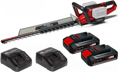 Produktbild von Einhell 36V Heckenschere GE-CH 36/65 2 x Akku 2.5 Ah + 2 x Ladegerät 65 cm Schnittlänge