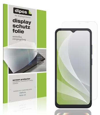 Produktbild von 4x Schutzfolie für Ulefone Note 23 matt Displayschutzfolie Folie Display Schutz dipos