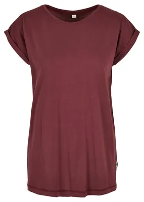 Immagine prodotto di Build Your Brand - T-shirt con spalle scese da donna LT2380 (XL) (ciliegia)