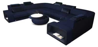 Produktbild von Stoff Wohnlandschaft Foggia U-Form