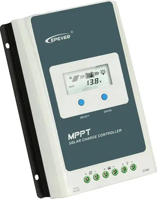 Immagine prodotto di Regolatore di carica solare, corrente massima 20 A, display LCD, 20 A